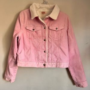 Pink Courdroy Jacket